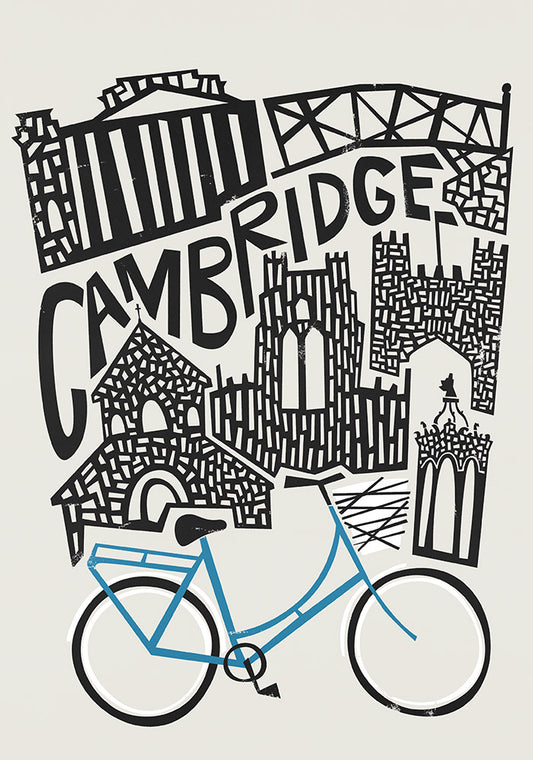Cambridge City Print By Fox & Velvet