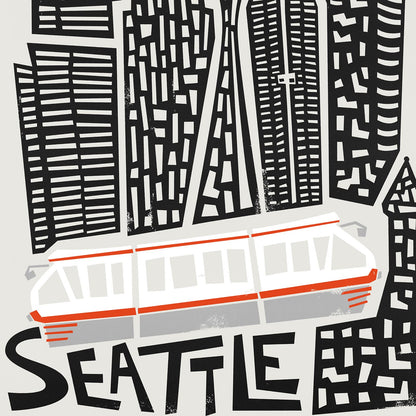 Seattle City Print