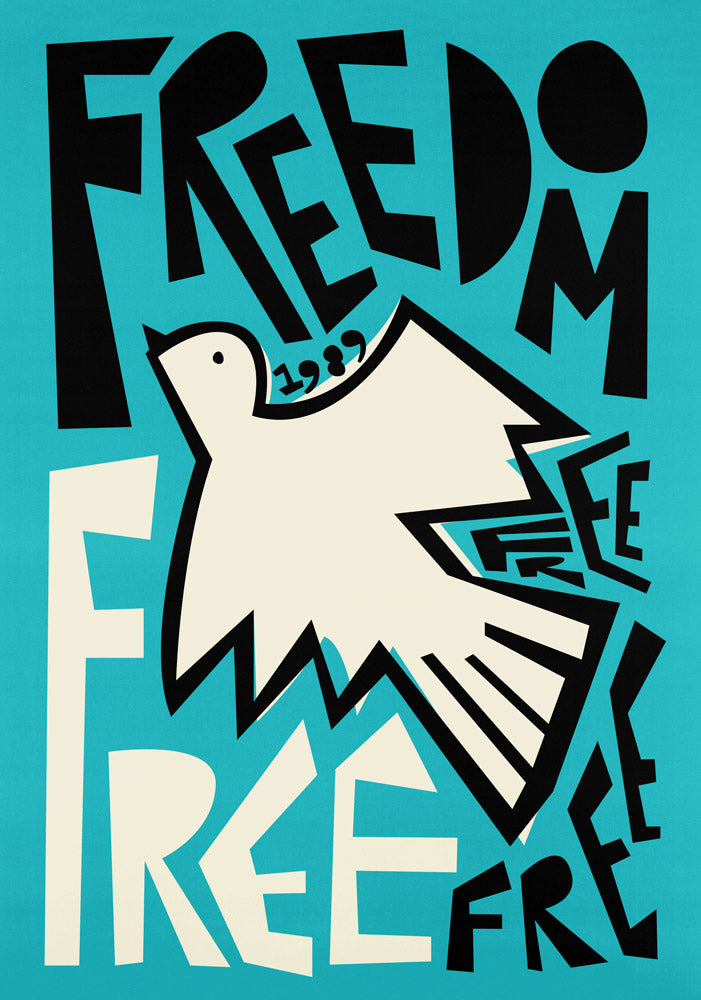 Freedom Motivational Art Print by fox & velvet