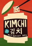 kimchi wall art print by fox & velvet 