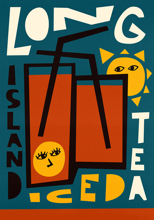 Long Island Iced Tea Cocktail Print