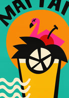 mai tai cocktail art print by fox & velvet 