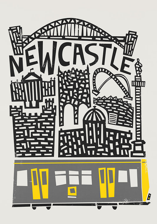 Newcastle Cityscape Print