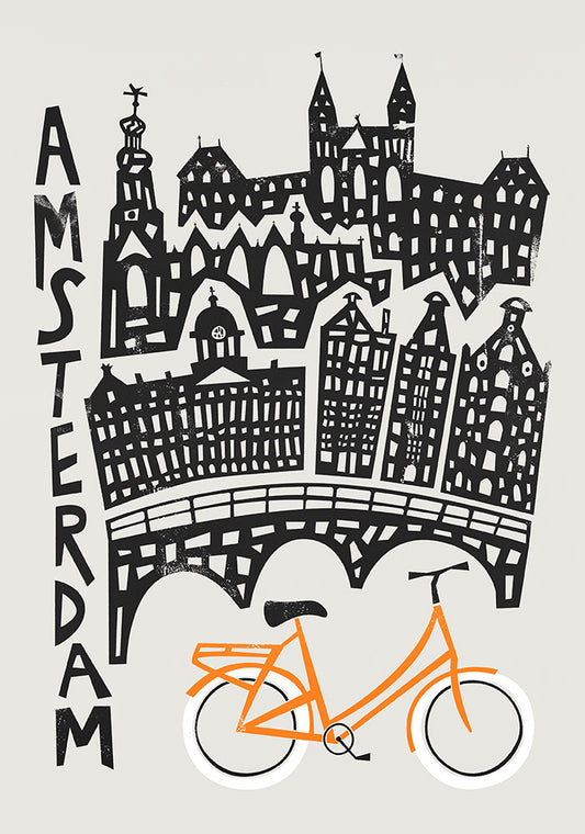 Amsterdam Cityscape Design by Fox & Velvet