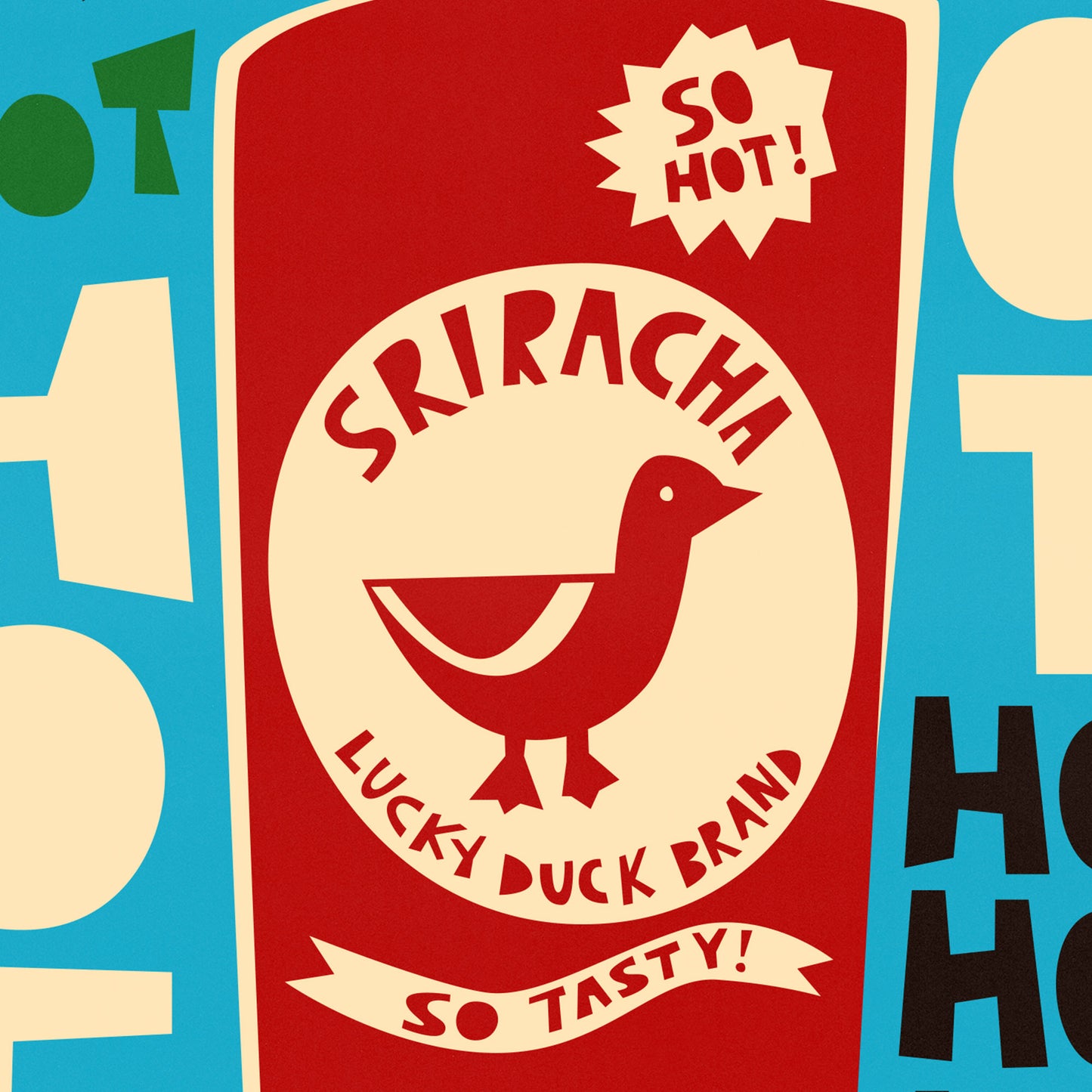 Sriracha Print