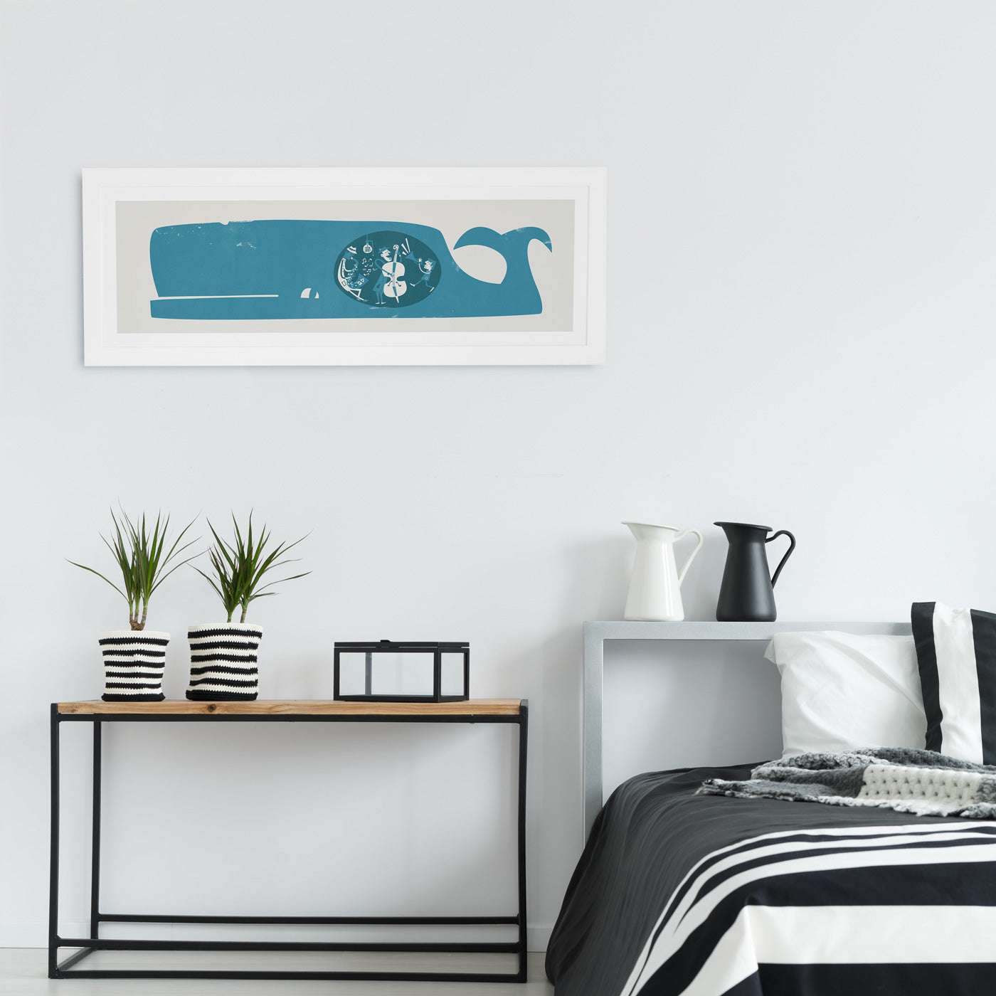 A Whale of a Time Panoramic Print