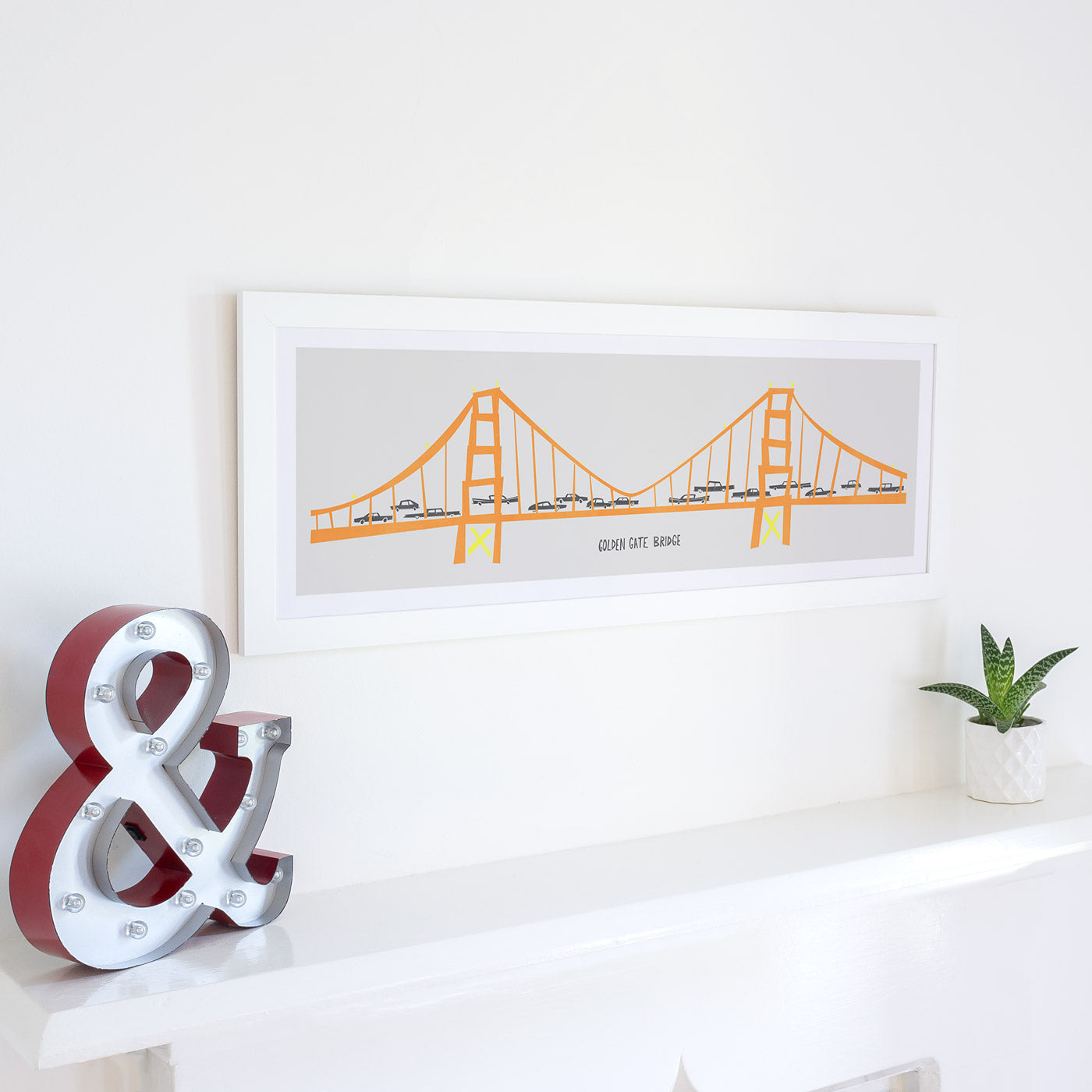 Golden Gate Bridge Panoramic Print